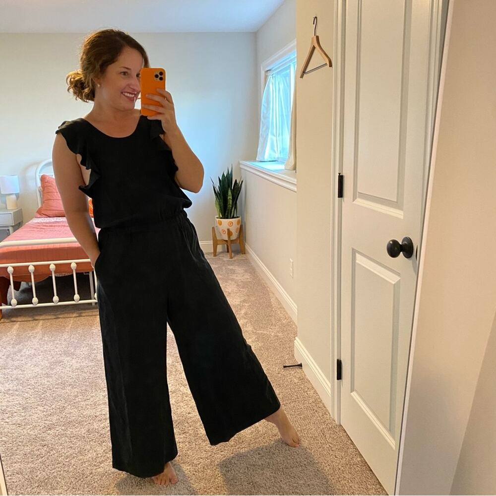 Ulla Johnson Black Sexy Jumpsuit One Piece 4 - Picture 4 of 15